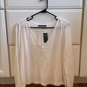White Blouse (abercrombie and fitch)